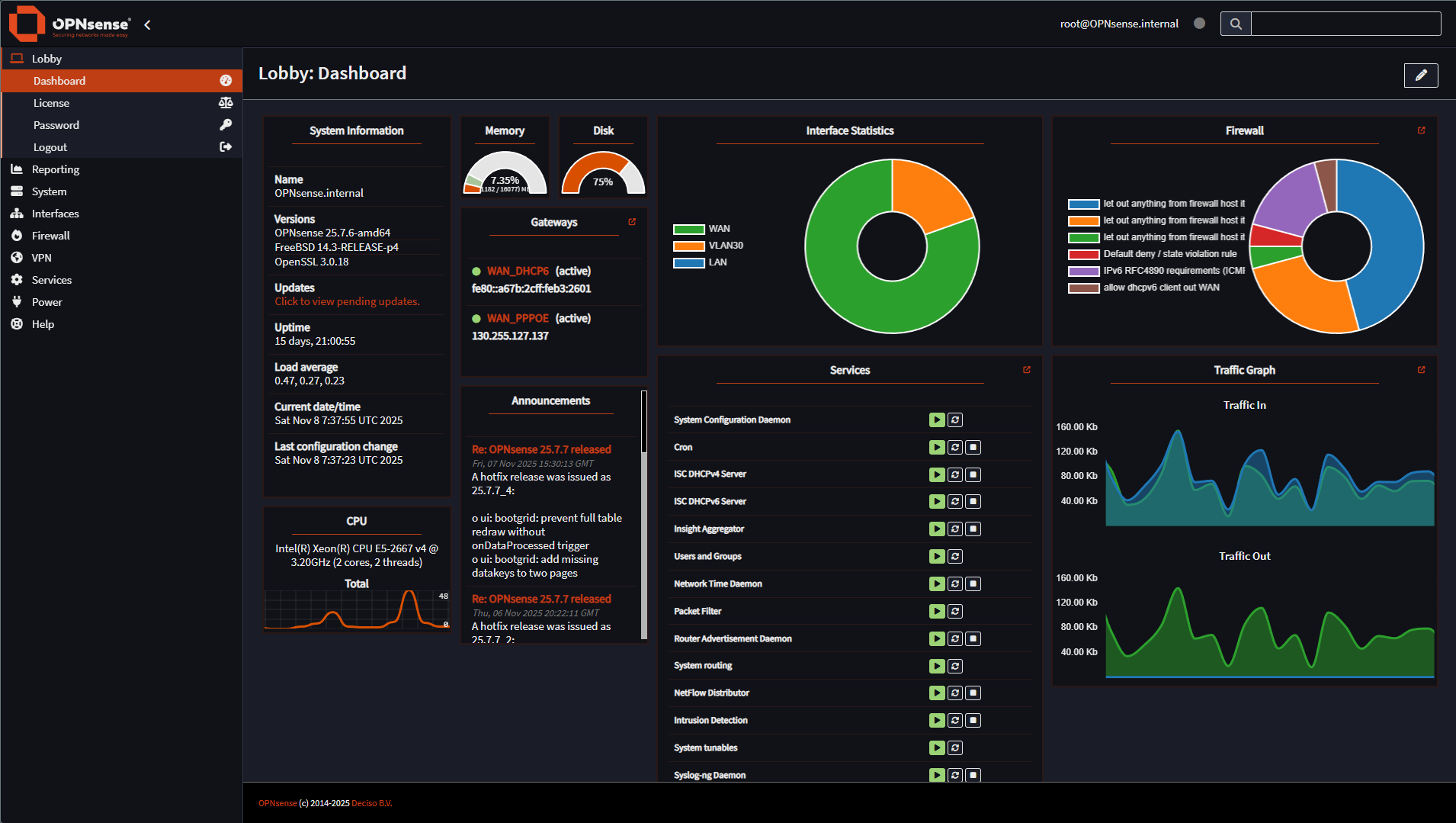 Infrastructure Service 1